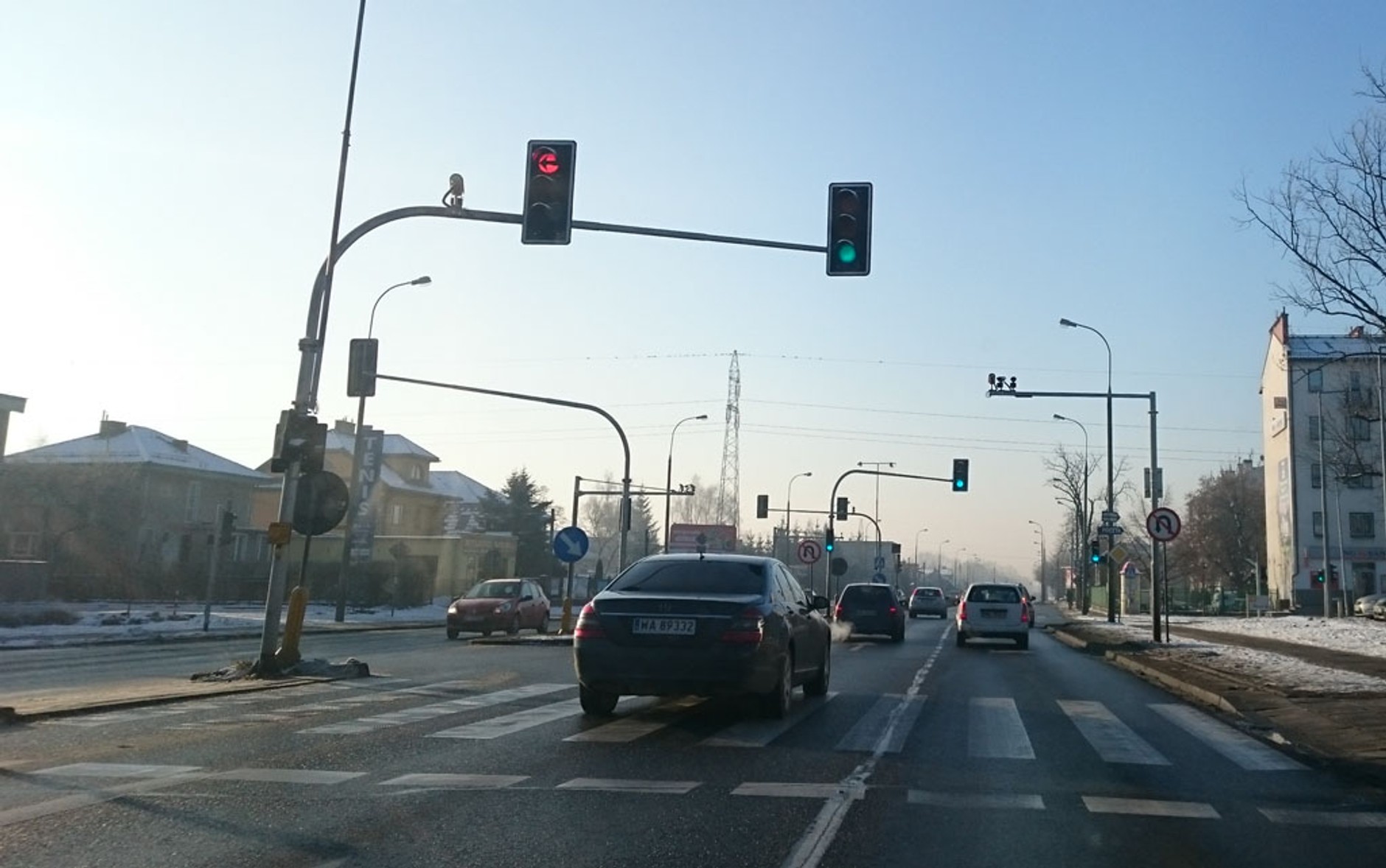 Monitoring przejazdu na czerwonym