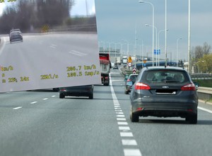 Kierowca z Ukrainy podjął złą decyzję. Wpadł natychmiast
