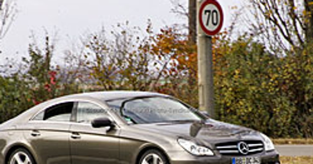 Zdjęcia szpiegowskie: Mercedes-Benz CLS – facelifting tym razem bez maskowania