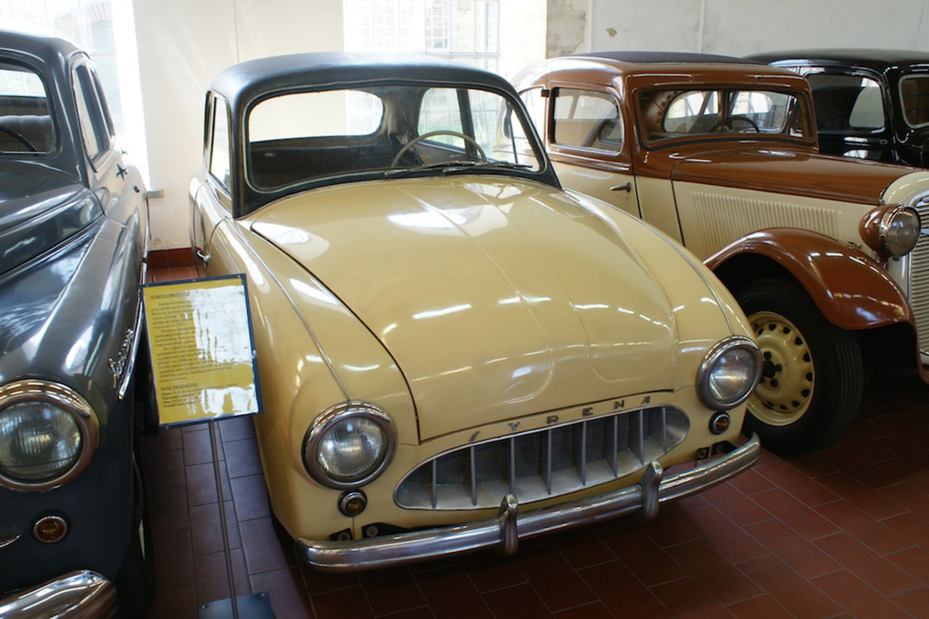 Oldtimery w starej hucie