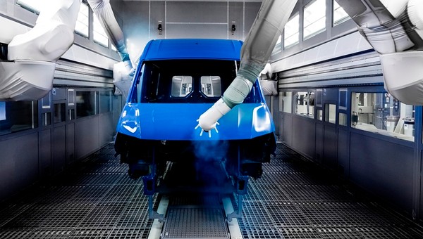 Zakład Volkswagena we Wrześni - lakiernia