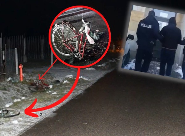 Śmiertelnie potrącił rowerzystę i uciekł. Policjanci sprawdzili kilkaset aut, aby go dopaść