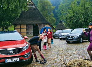 Bo miasto to też jest jakiś teren: Kia Sportage kontra Ford Kuga, Toyota RAV4 i VW Tiguan