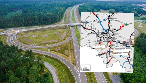 10 km nowej drogi S1 gotowe. Ułatwienia dla kierowców w Oświęcimiu