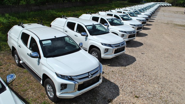 130 nowych Mitsubishi L200 dla Straży Ochrony Kolei
