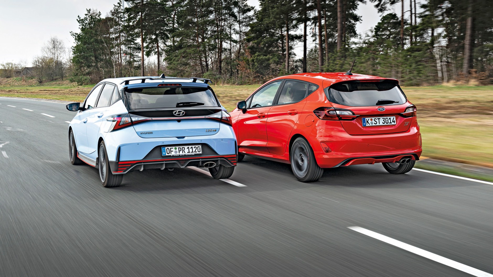 Ford Fiesta ST kontra Hyundai I20 N - porównanie