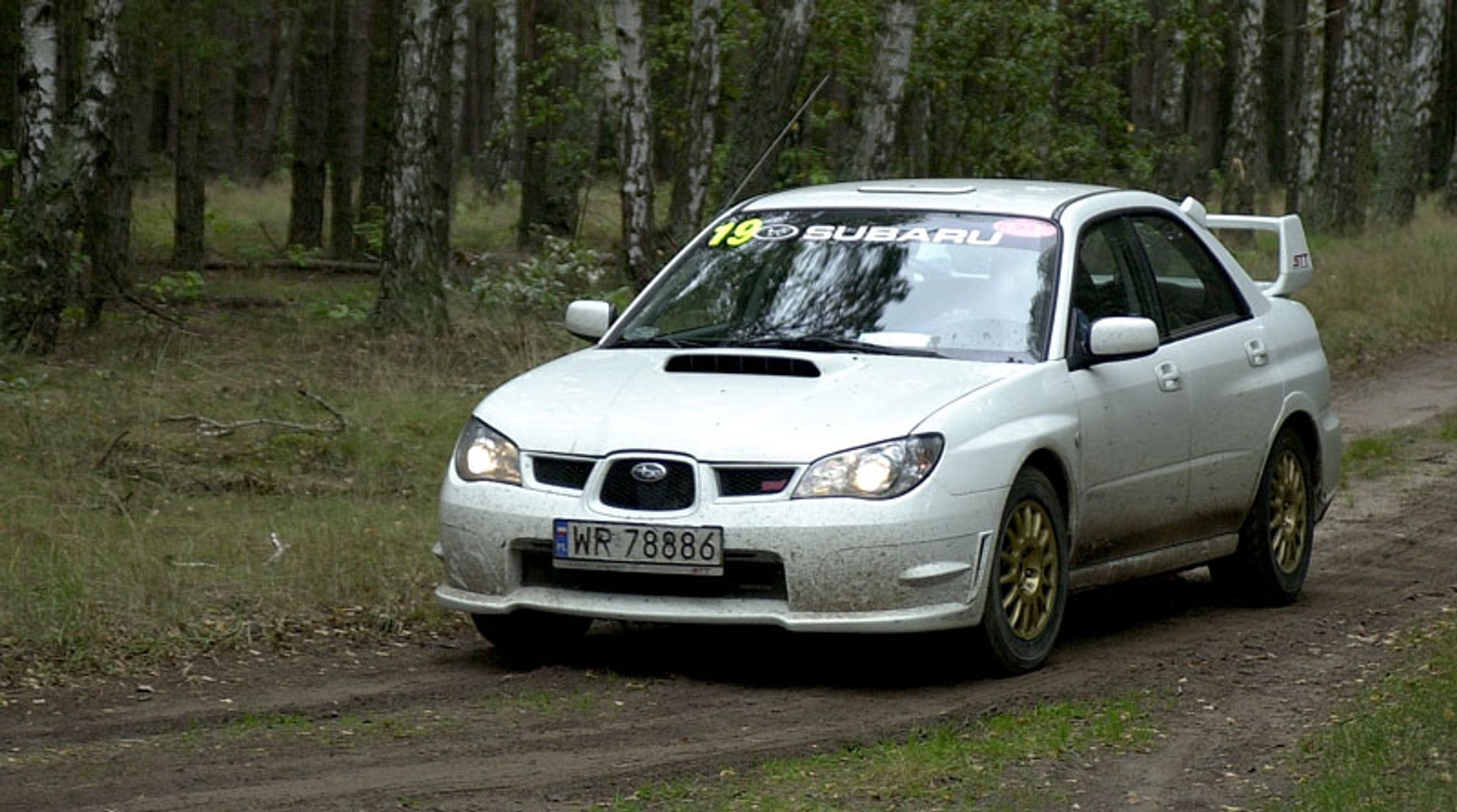 Rajd Orlen 2008: tak zapoznawali się z trasą (fotogaleria)