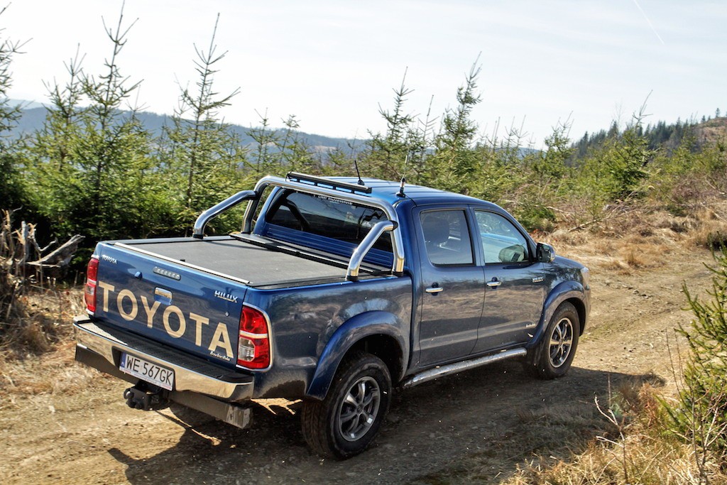 Adam Małysz testuje Toyotę Hilux