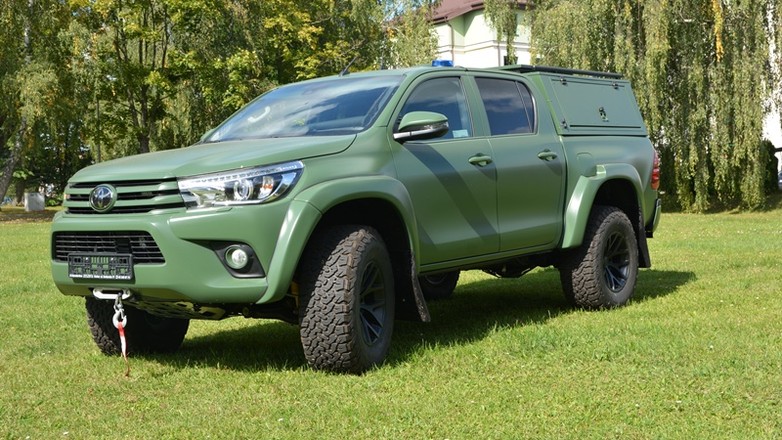 Toyota Hilux Straży Granicznej