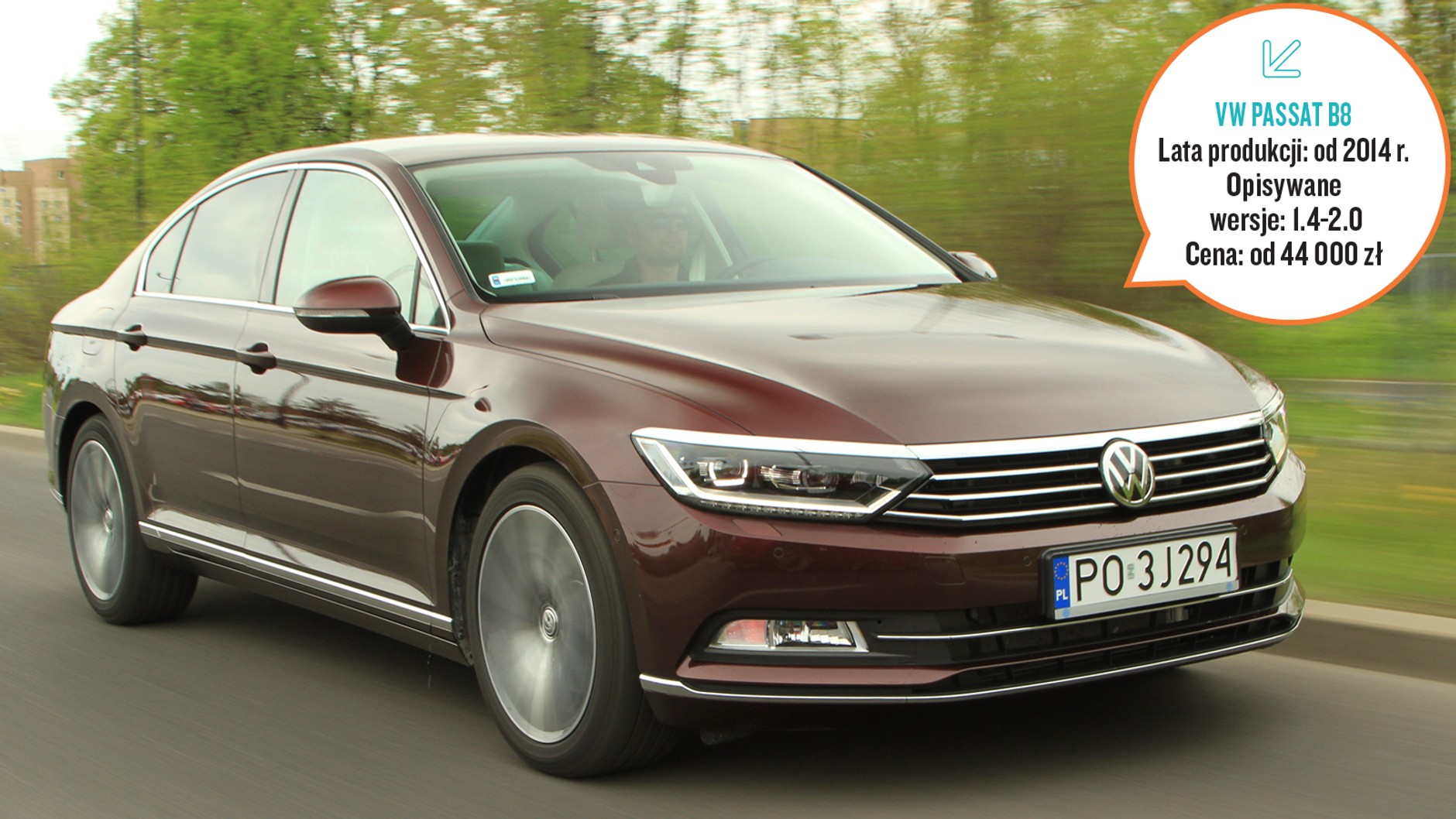Samochody używane: Volkswagen Passat B8