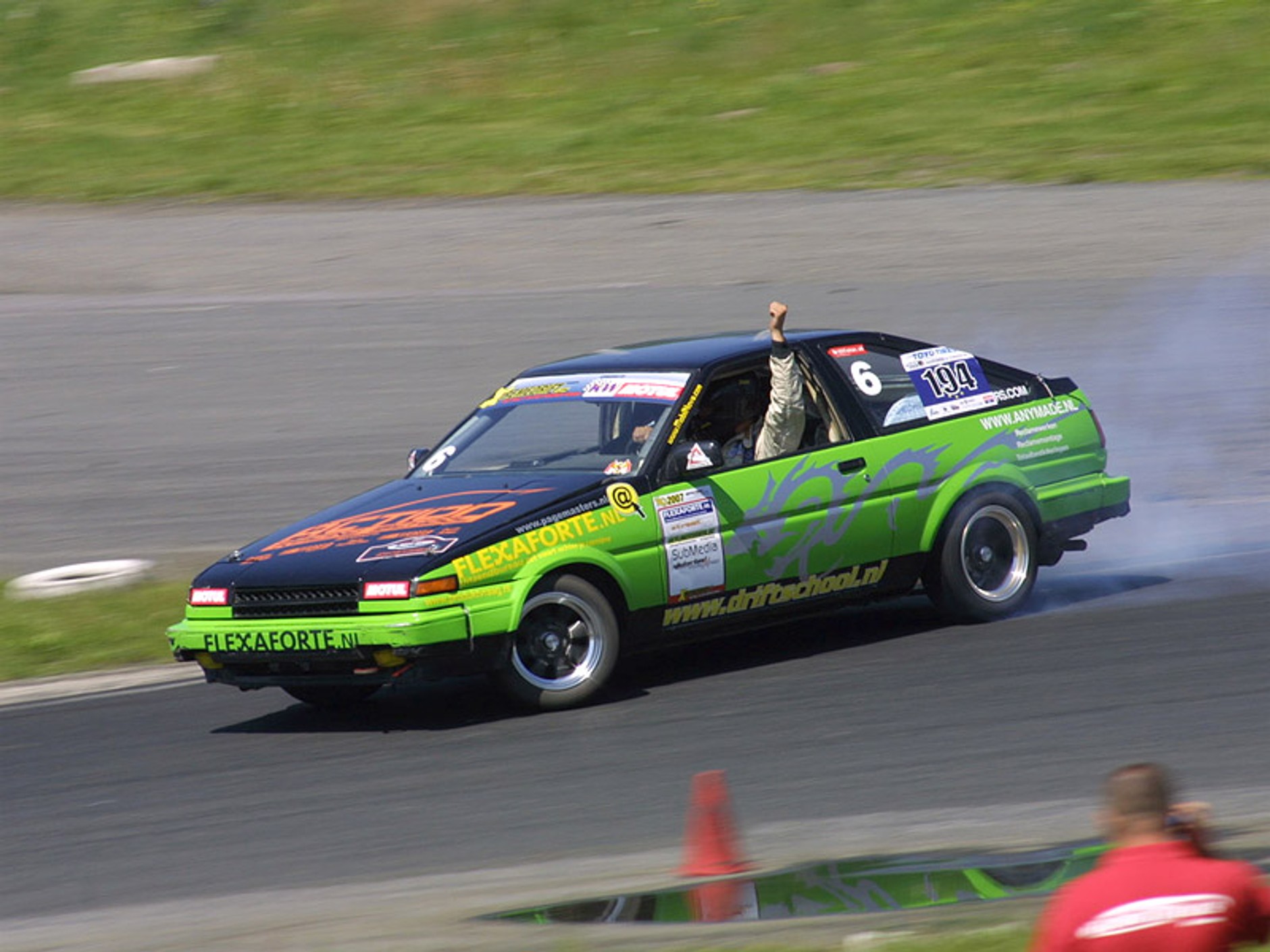 King of Europe Drift 2007: jazda bokiem (fotogaleria)