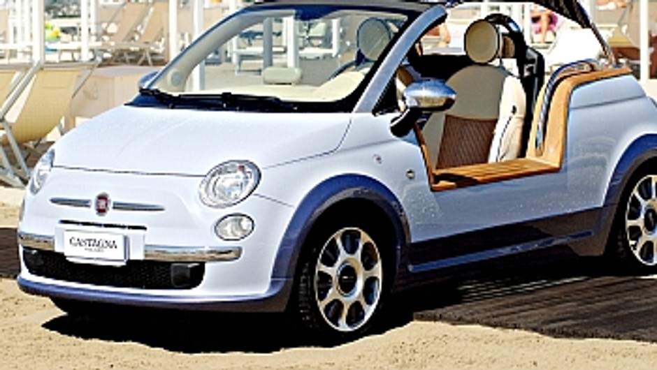 Fiat 500 Tender Two - pięćsetka idealna na plażę