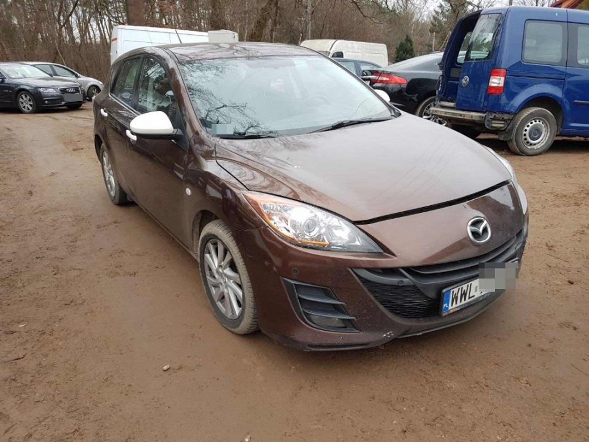 Zarekwirowane samochody i części