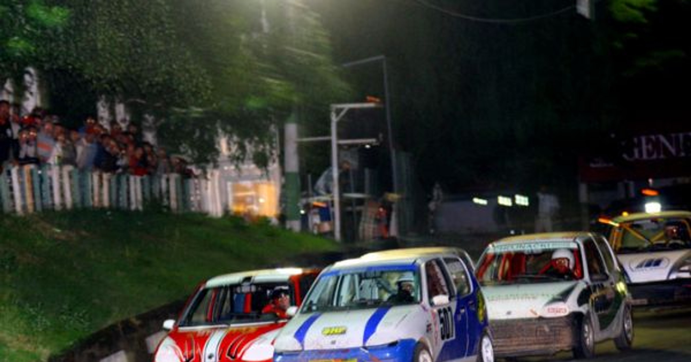 Nocny rallycross na Węgrzech