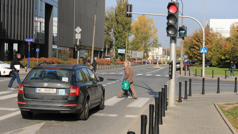 zielona strzlka sygalizator S-2