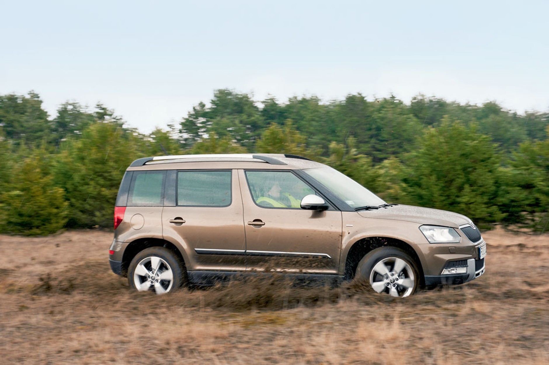 Skoda na etacie - tam, gdzie jeszcze nie wytyczono dróg