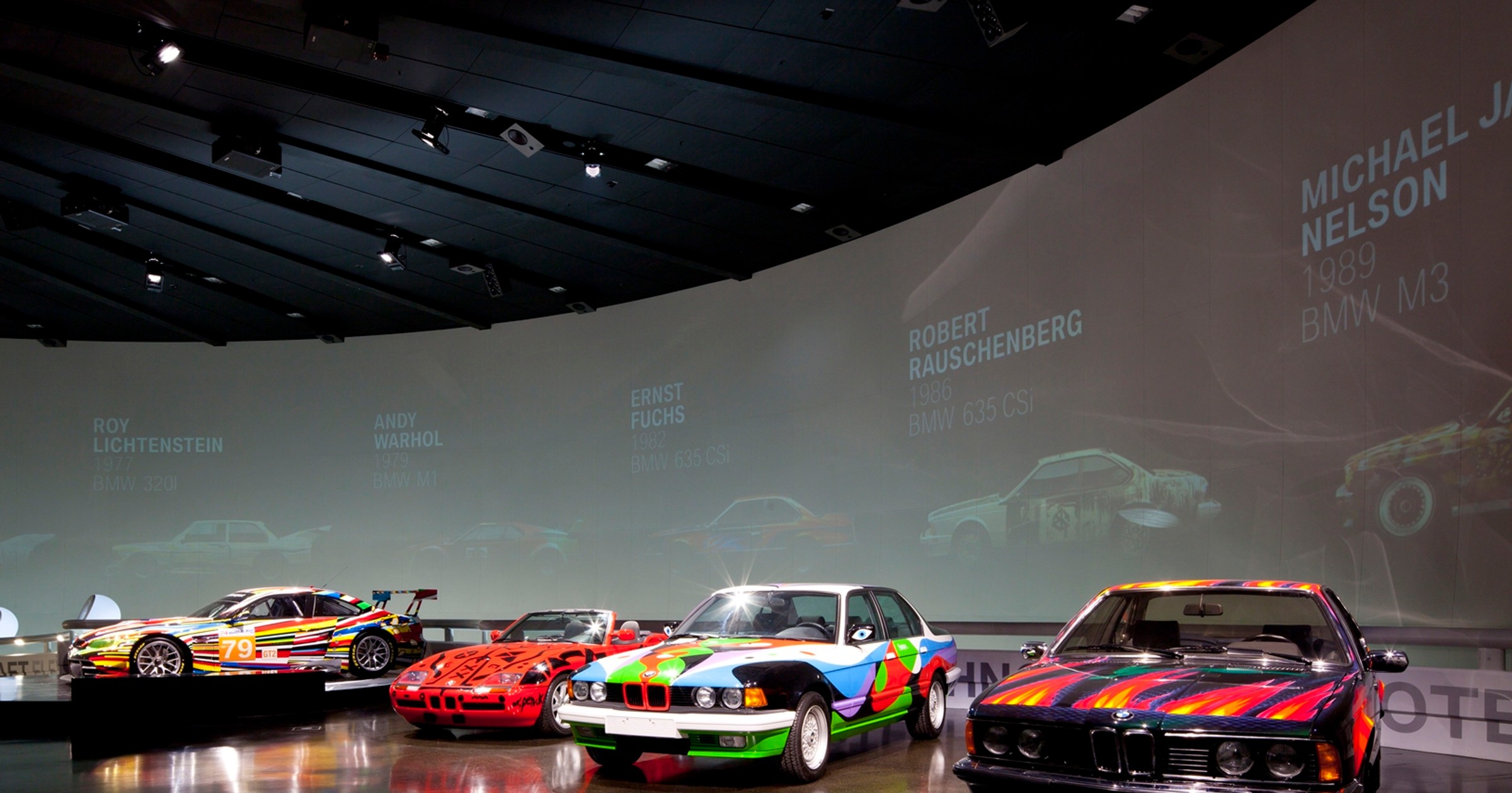 Kolorowe BMW