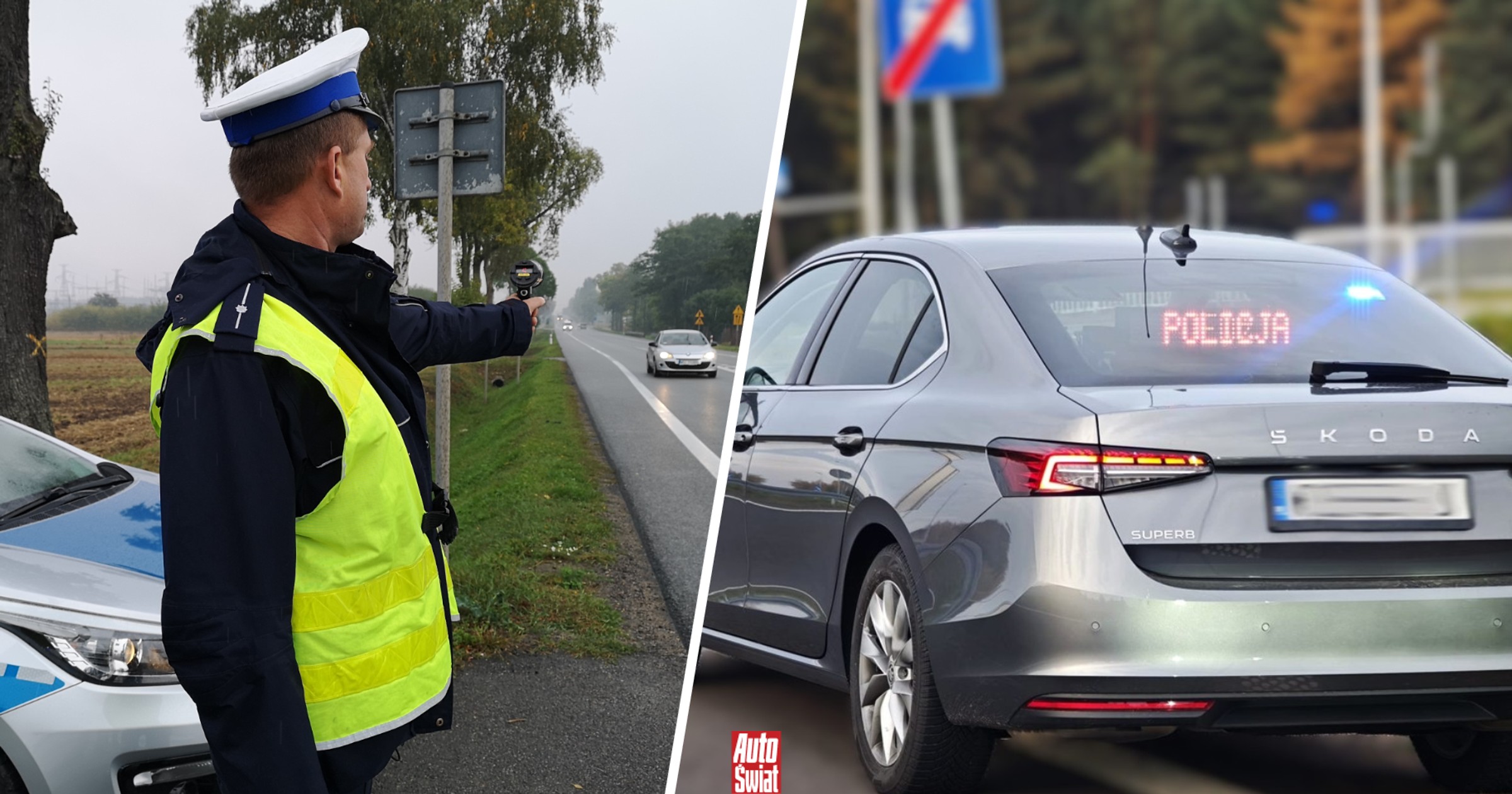 Kaskadowe kontrole prędkości na polskich drogach. Trwa Speed Marathon