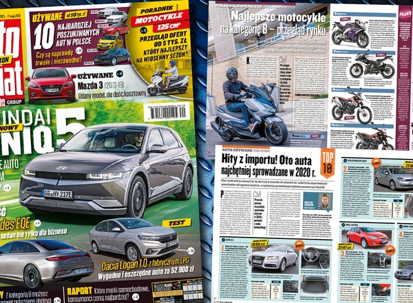 Auto Świat 20/2021 z dodatkiem o motocyklach 125 ccm