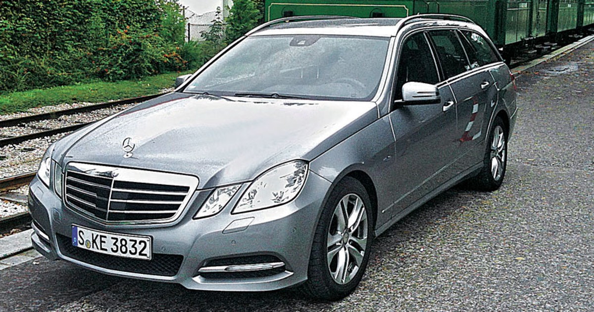 Mercedes E 350 CDI - Egzemplarz spod pechowej gwiazdy