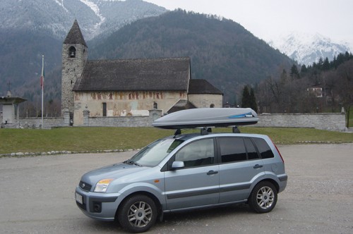 Ford Fusion - Fusionem w Dolomitach
