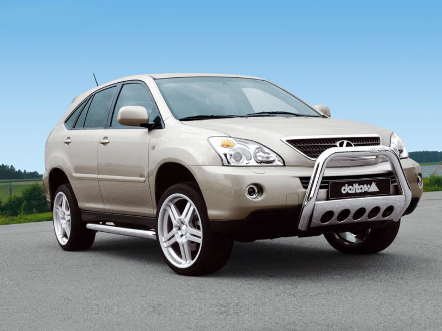 Delta4x4: kilka akcesoriów dla Lexusa RX 400h