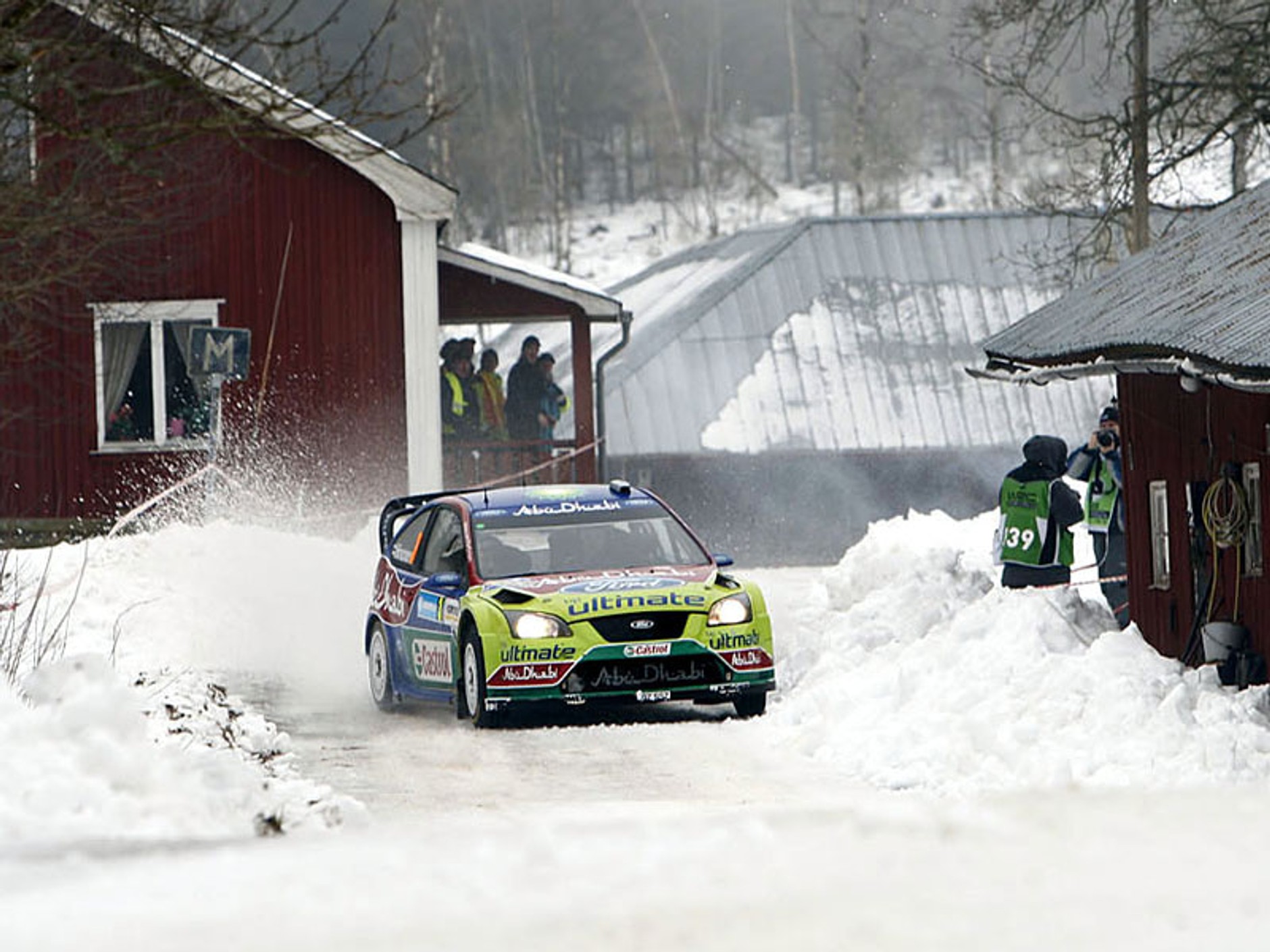 Rajd Szwecji 2008: fotogaleria Rallyworld©Willy Weyens