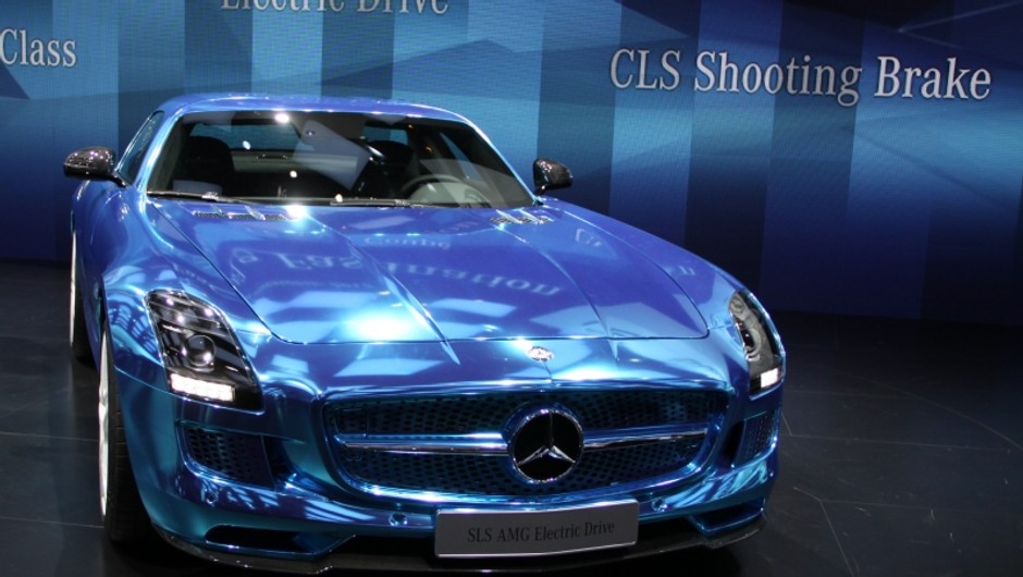 Mercedes SLS AMG CED (Paryż 2012)