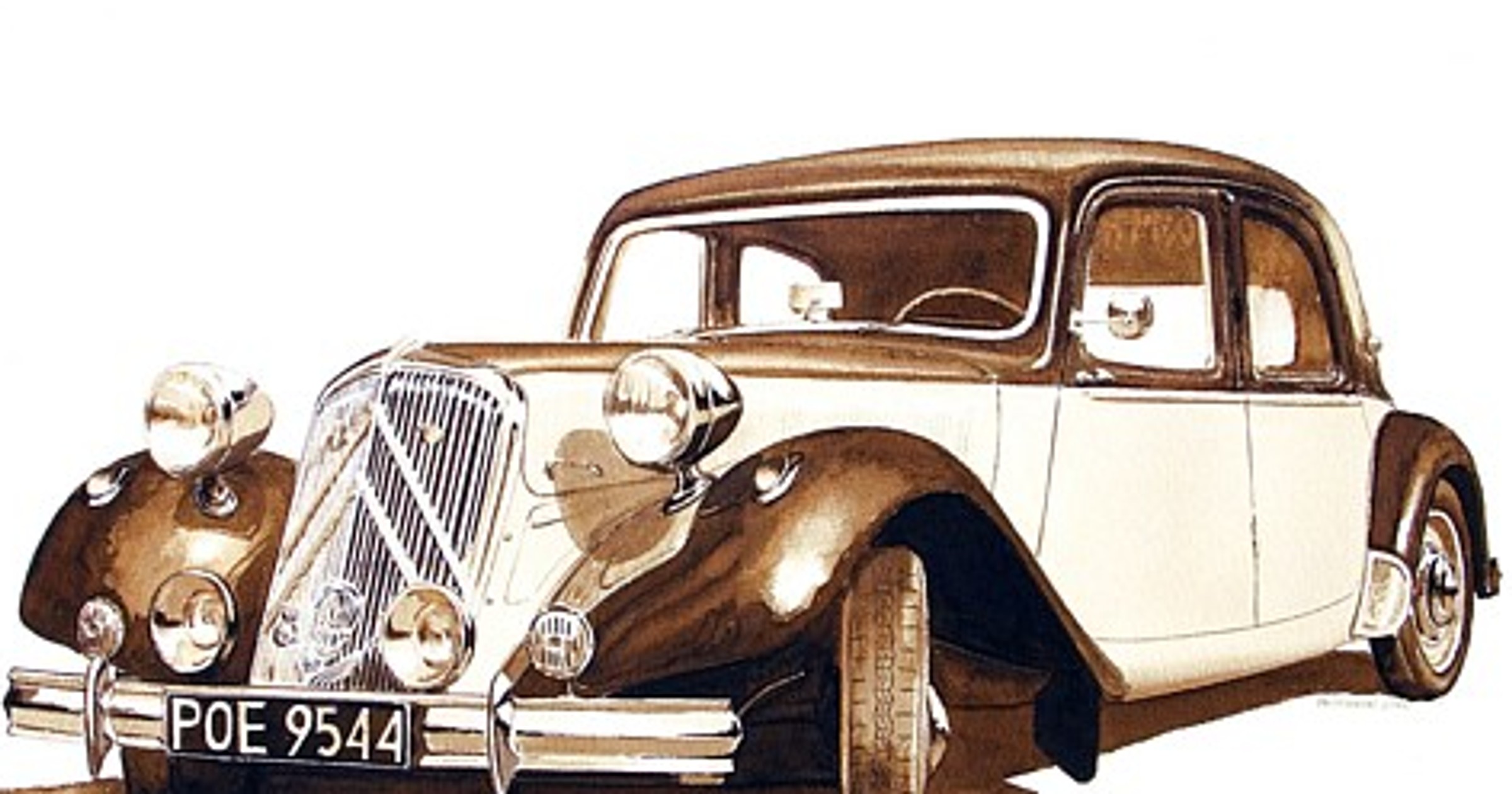 Citroen 15 Six H 1955 rok Francja