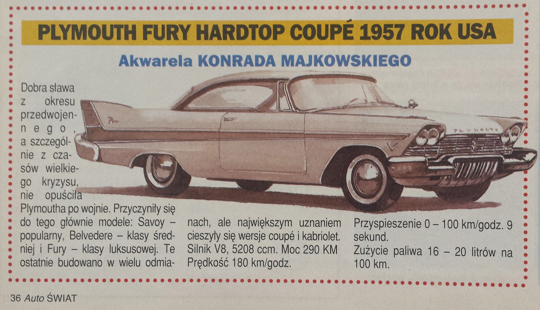 Akwarele Korada Majkowskiego