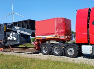Przesiewacz drogowy nie dotarł do celu. Inspektorzy nie wierzyli w to, co widzą