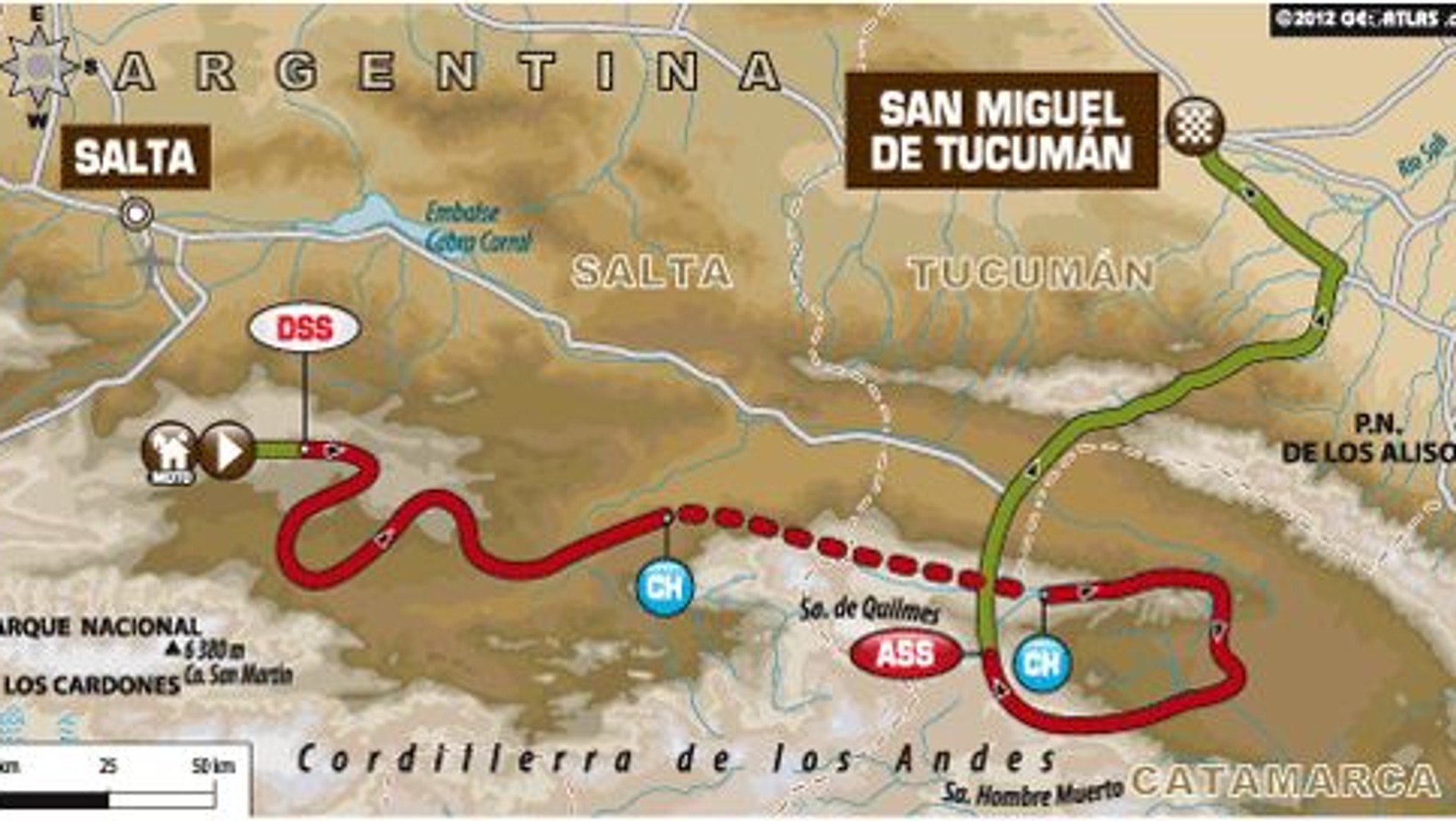Dakar 2013: Przygoński stracił, auta w błocie (8. etap, wyniki, galeria)