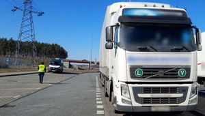 Koniec jazdy - białoruski TIR przyłapany ze sfałszowanymi dokumentami