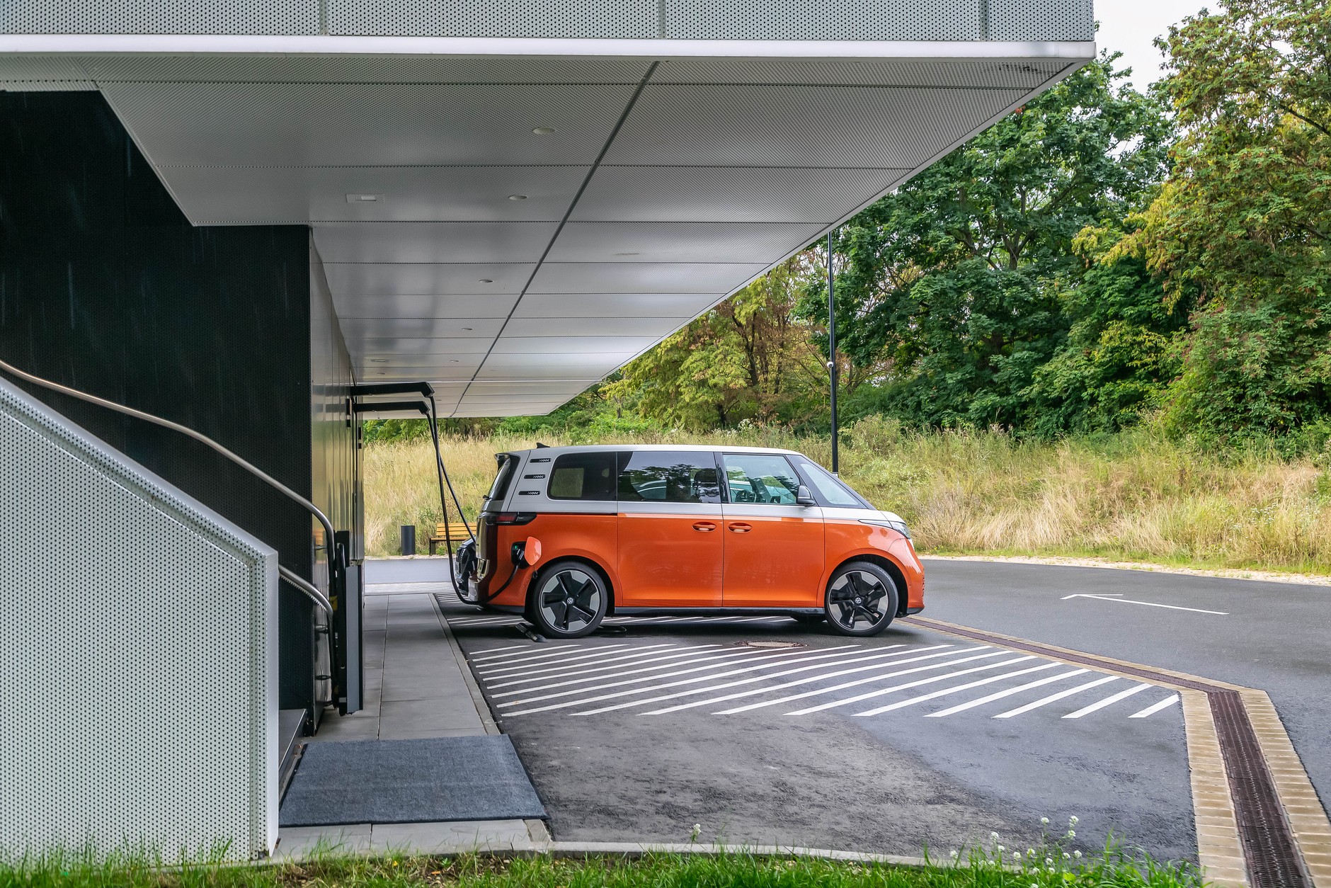 Hub ładowania Audi w Norymberdze w Niemczech