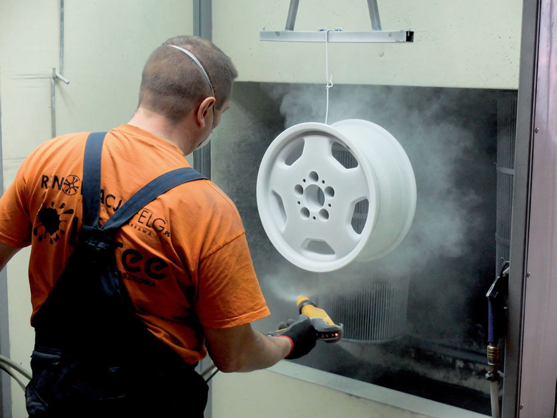 Proszkowe malowanie felg