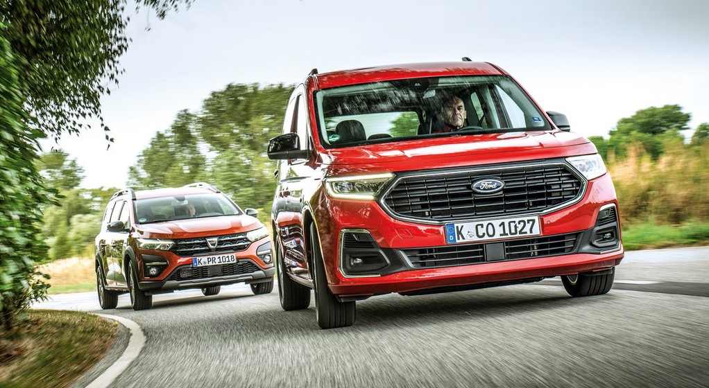 Ford Tourneo kontra Dacia Jogger - porównanie