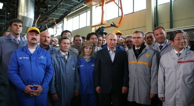 Putin uruchamia produkcję nowej Łady Largus