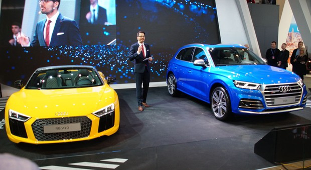Audi SQ5 i R8 Spyder gwiazdami Poznań Motor Show