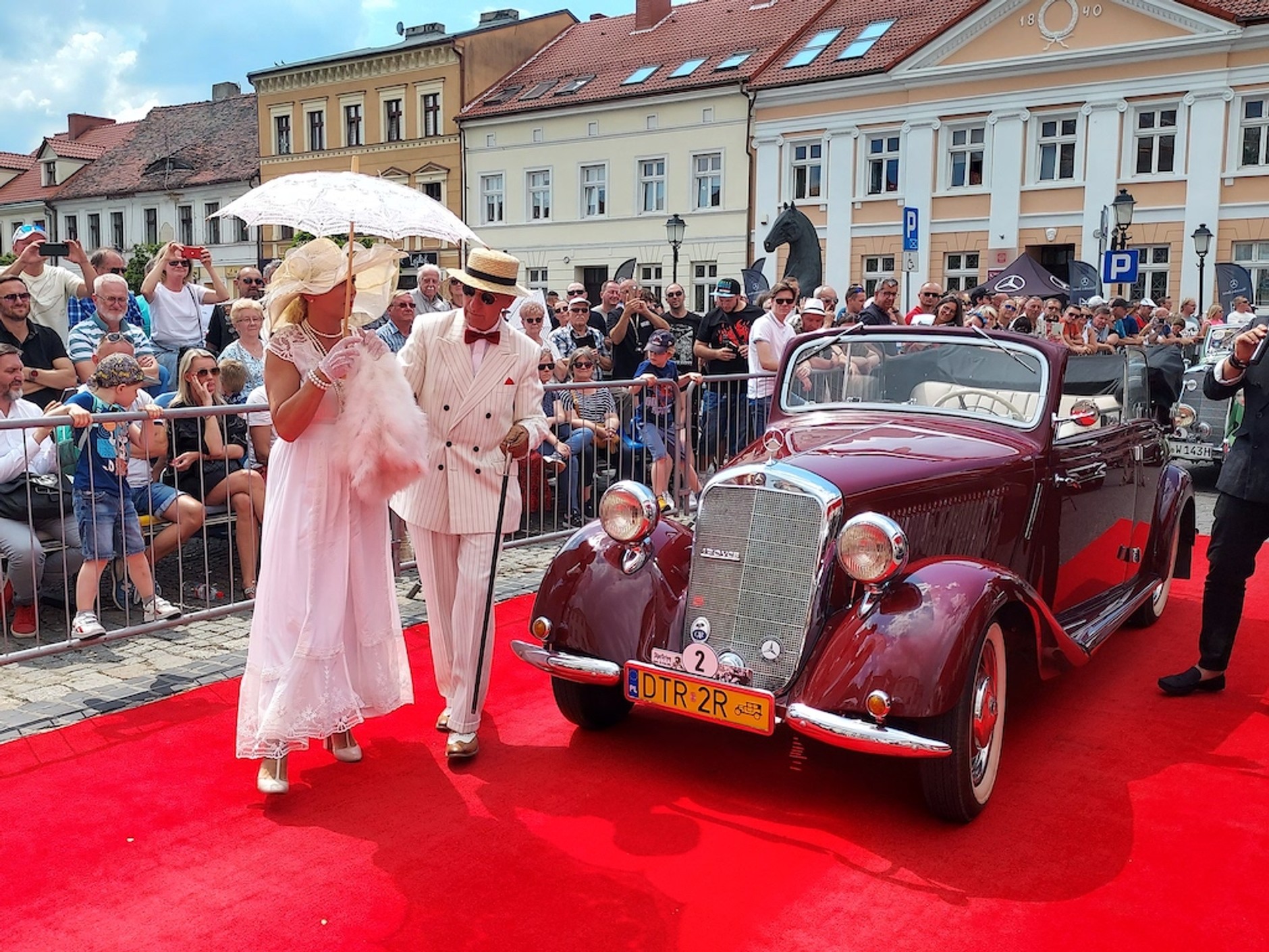 Zlot zabytkowych Mercedesów 2023