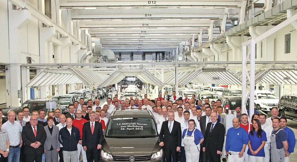 Jubileuszowy 1.5 mln Volkswagen Touran