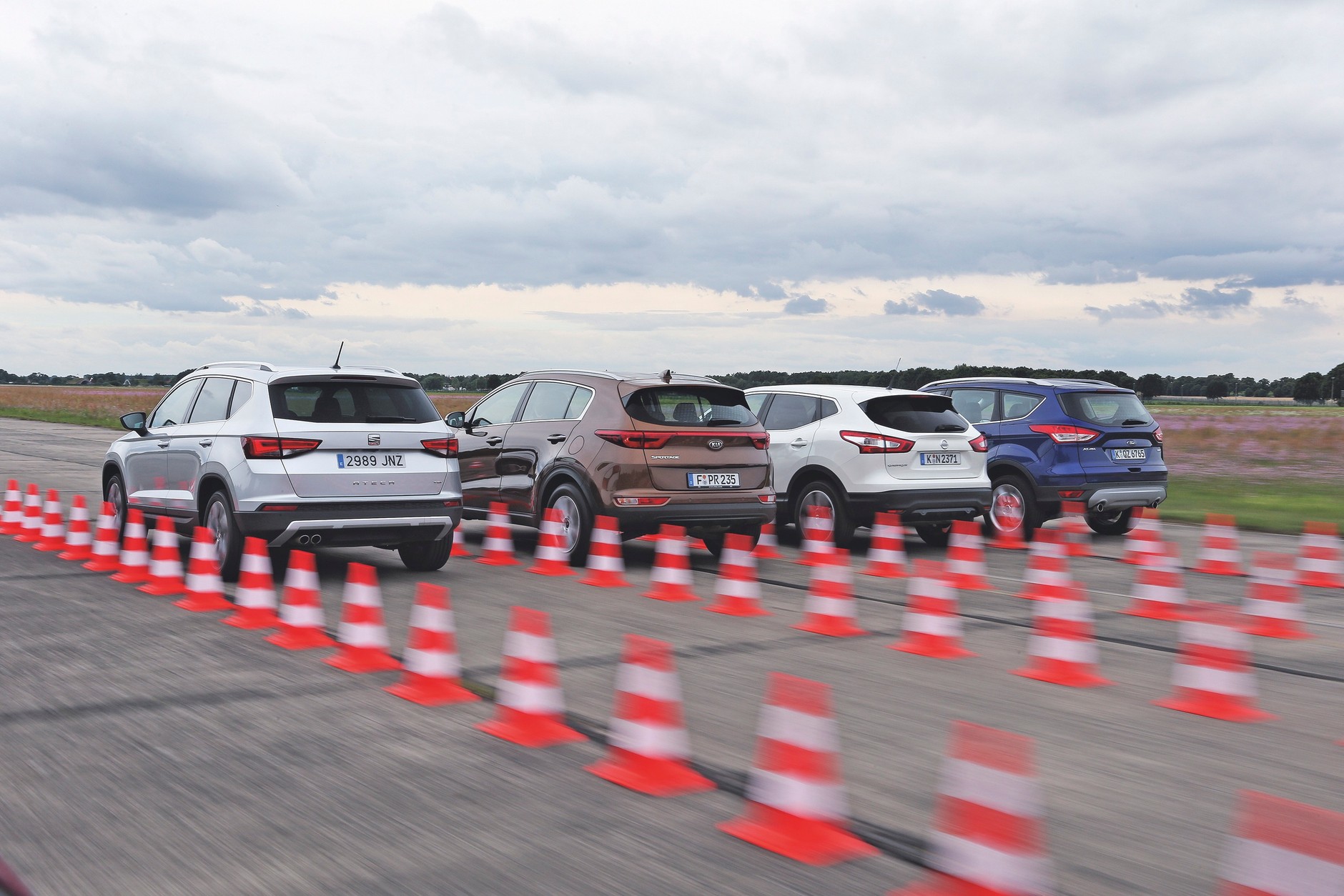 Seat Ateca kontra Kia Sportage, Nissan Qashqai i Ford Kuga