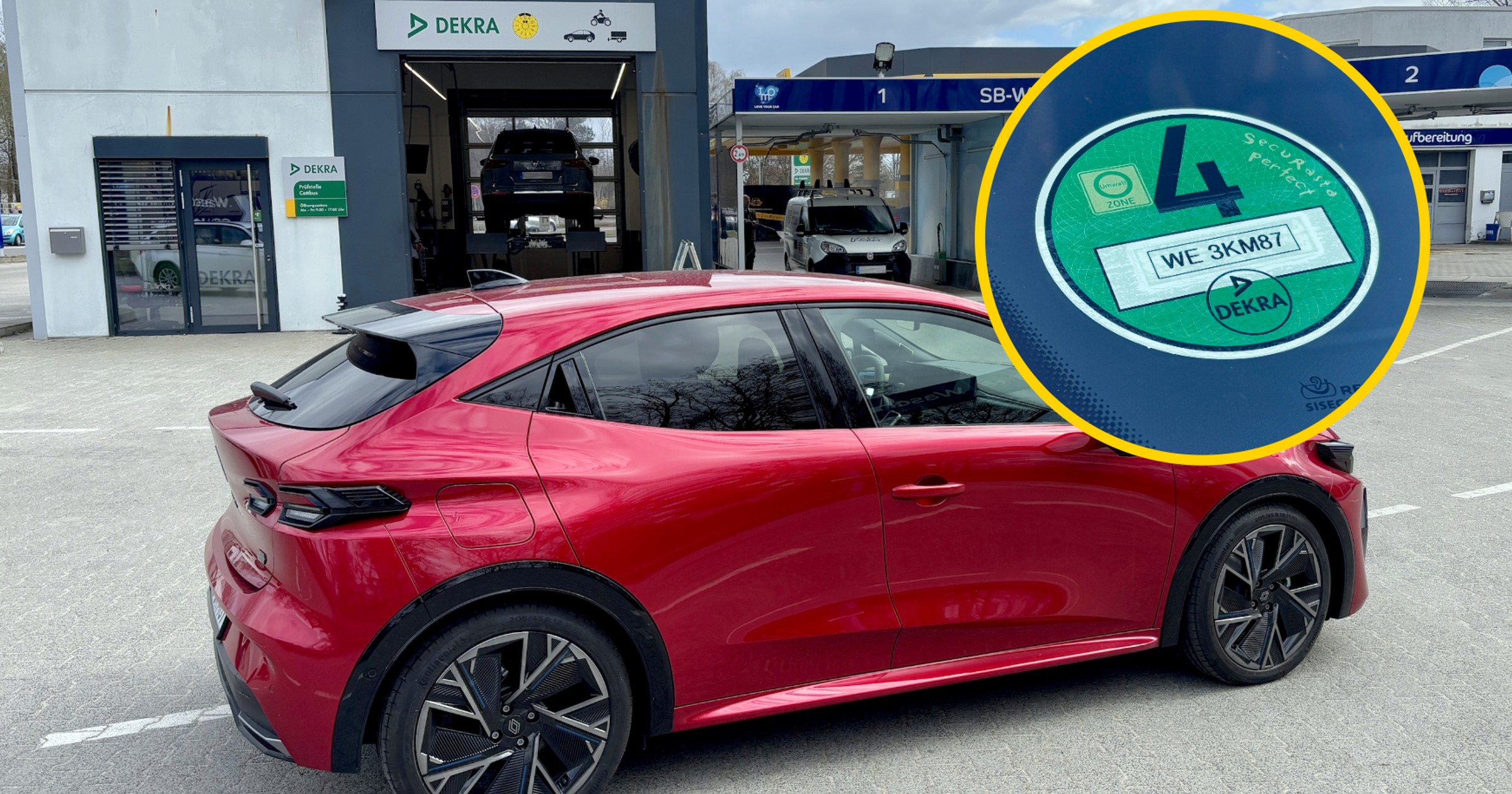 Niemiecka naklejka Umweltzone