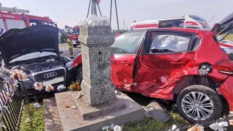 Wypadek w miejscowości Wójcinek