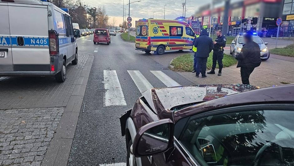 Wypadek w Pruszczu Gdańskim