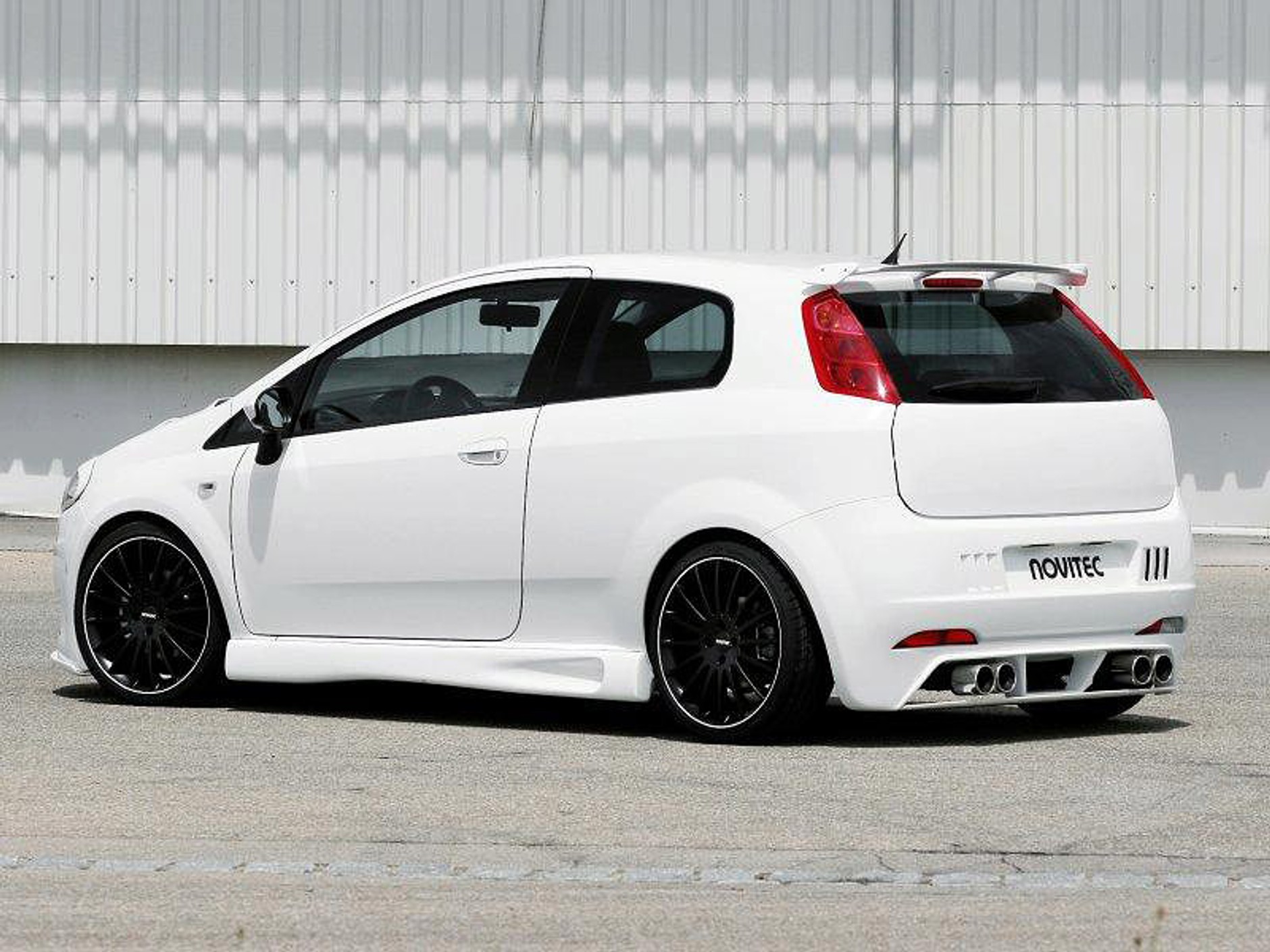 Novitec Fiat Grande Punto X-One – biała bestia