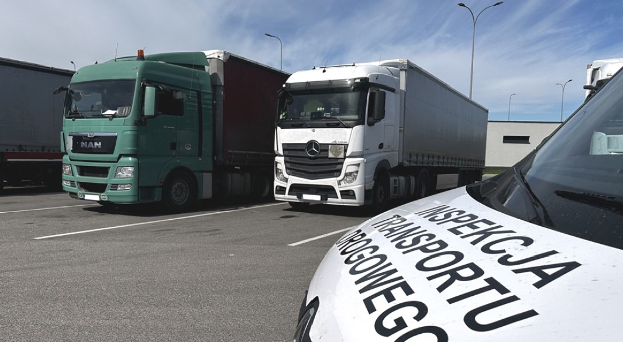 Inspektorzy ITD zatrzymali Gruzina, który jechał do Azerbejdżanu. Posiedzi w Polsce