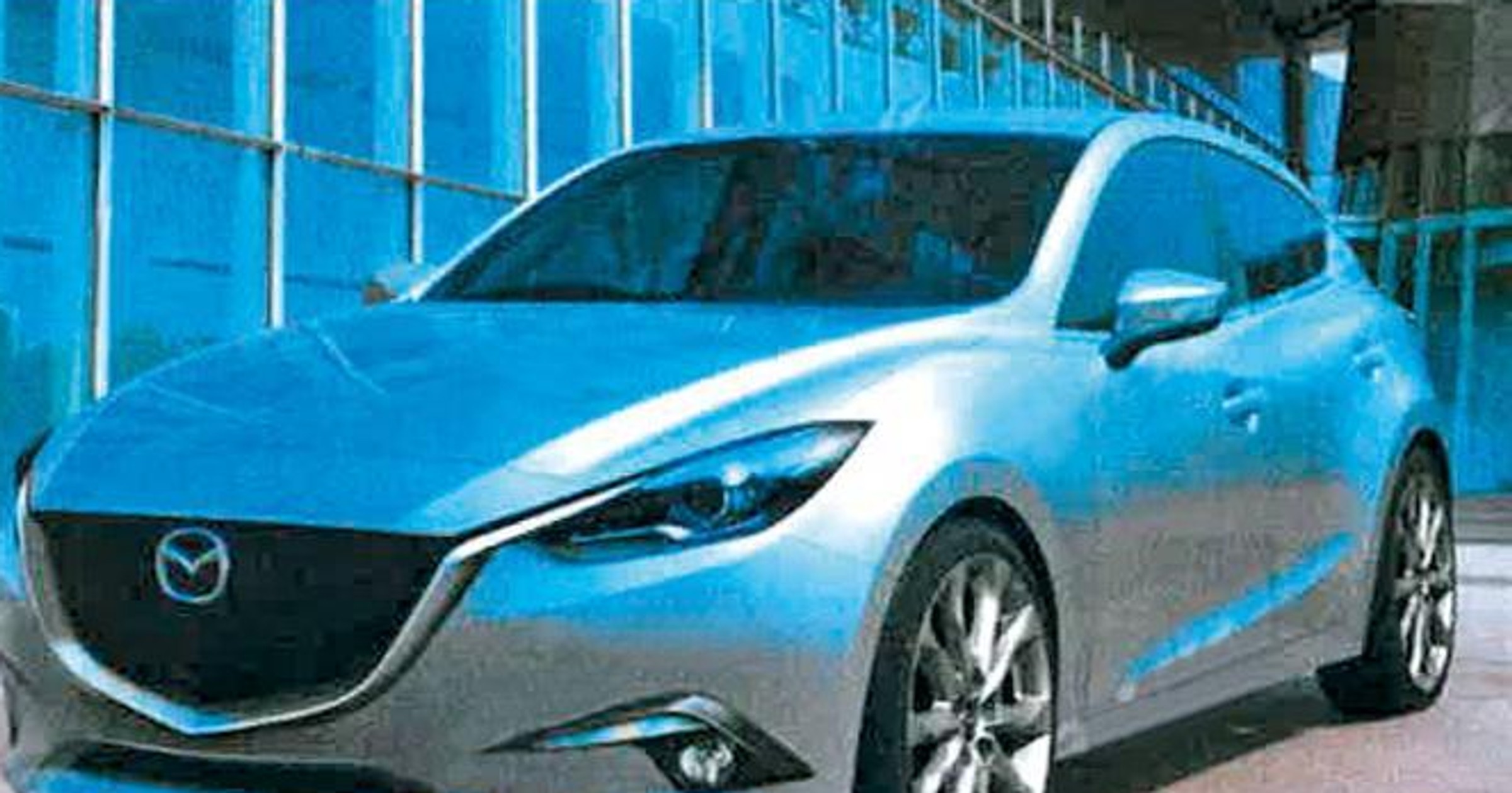Zdjęcia szpiegowskie: wiemy już jaka jest nowa Mazda3