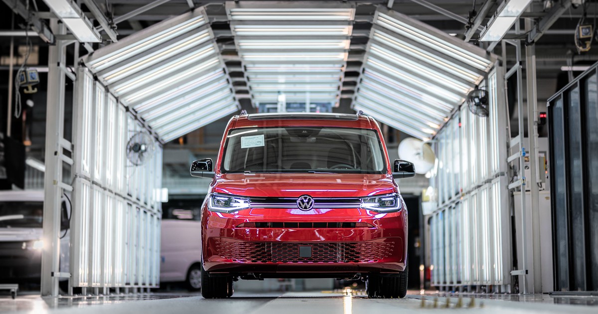 Volkswagen Caddy w fabryce w Poznaniu