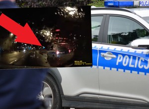 Kierowca sugeruje, że policja chciała "wymusić" na nim złamanie przepisów. Jest nagranie