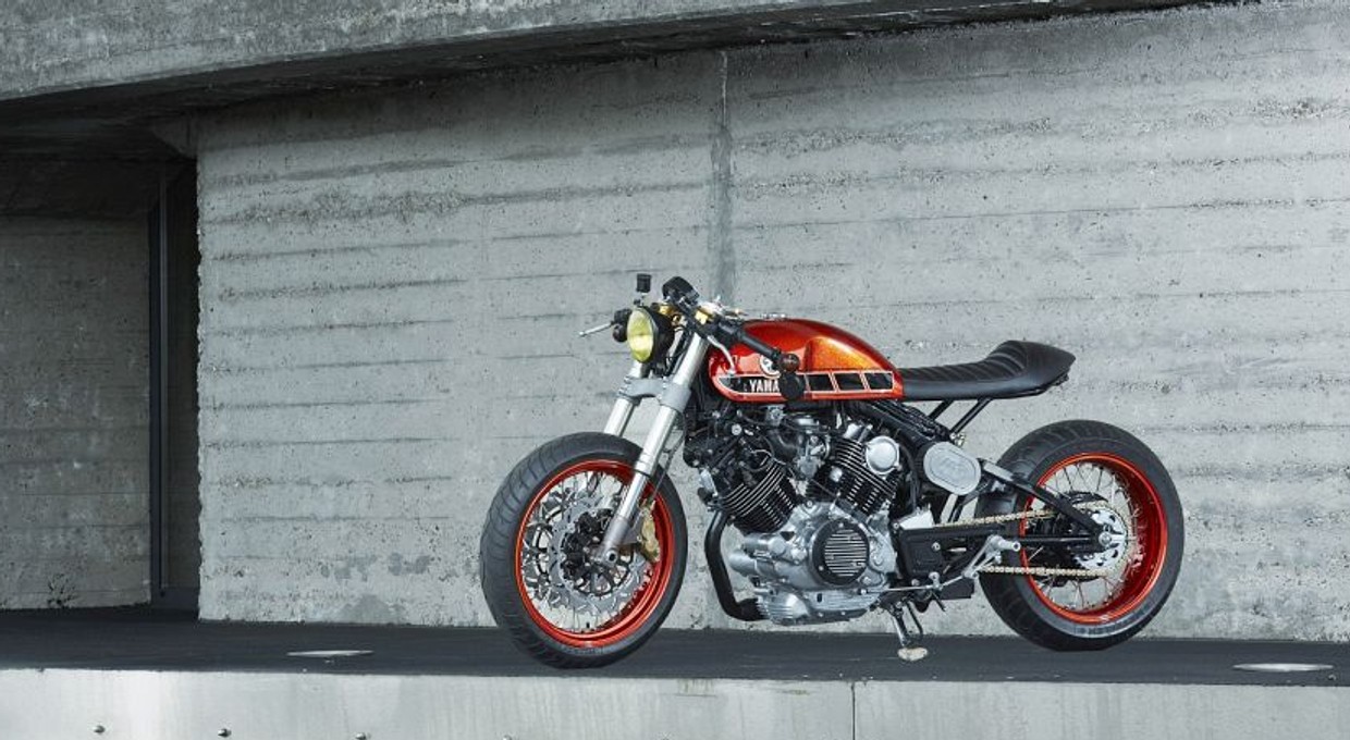 Yamaha TR1 Cafe Racer - custom z przyprawą Hondy i szczyptą Benelli